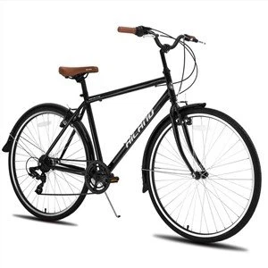 Black Vintage Men Comfort City Bike
