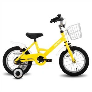 Bicicleta Infantil com Estrutura de Aço com Cesto