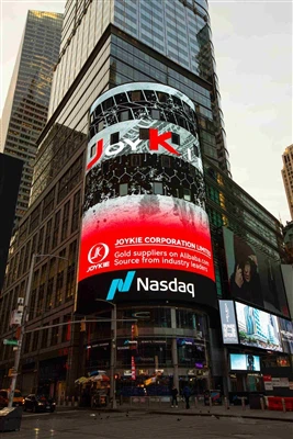 JOYKIE ilumina Nasdaq e Times Square