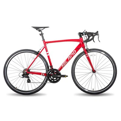 Joykie Hiland 700c Road Bike 14 Speed ​​for Men Women Aluminum Frame Racing Bike City Commuter Bicycle