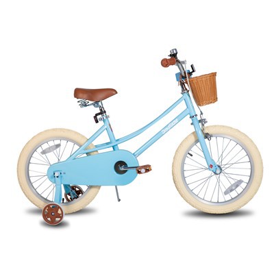 Joykie Joystar 14/12/16/20 polegadas de bicicleta infantil por 3-12 anos meninas com rodas de treinamento e cesto 20 polegadas com kickstand