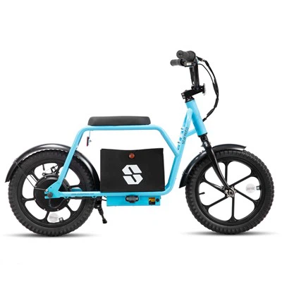 JOYKIE JOYSTAR 16 Polegadas 250W 7.8AH Ebike Veículo de carga infantil carrega uma pequena bolsa de bicicleta infantil